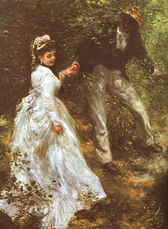 Pierre Renoir The Promenade Germany oil painting art